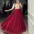 Women's maroon rayon lehenga choli with gotta patti lace