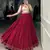 Navratri maroon embroidered lehenga choli 