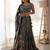 Chic Black Georgette Sequins Embroidered Party Wear Lehenga Choli
