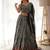 Chic Black Georgette Sequins Embroidered Party Wear Lehenga Choli
