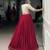 Women's maroon rayon lehenga choli with gotta patti lace