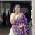 Off- White Color Zari Weaving Work With Lace Touch Up Rayon Lehenga choli