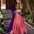 Purple Color Sequince And Thread Embroidery Work Kanchipuram Lehenga Choli