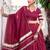 Maroon Color Zari Weaving Work With Embossed Design Chanderi Lehenga Choli