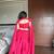 French Crape Ruffled Lehenga Set with Cape Dupatta