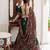 Green Color Gamthi Print And Embossed Design Rayon Lehenga Choli