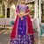 Purple Vichitra Silk Lehenga Choli 