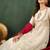 Cream vichitra silk heavy thread embroidery work kurta pant set