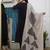 Black pure silk heavy thread embroidery work with printed dupatta kurta pant set