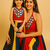 Navratri Mother & Daughter outfit with mirror work.