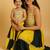 Navratri Mother Daughter Lehenga Set with mirror work.
