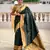 Green color paithani silk woven jacquard jari ethnic saree