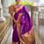 Magenta color paithani silk woven jacquard jari designer ethnic saree