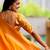 Orange color paithani silk woven jacquard jari designer ethnic saree