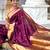Wine color paithani silk woven jacquard jari designer ethnic saree