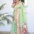 Pista color paithani silk saree with beautiful festive looks