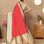 Red color soft silk fabric ethnic weaving jacquard designer partywear heavy saree