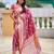 Purple color banarasi silk saree with woven jacquard designer ethnic style