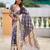 Lavender color banarasi silk saree with woven jacquard designer ethnic style