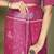 Purple color stylish pre stitched saree with pocket for trendy  girls