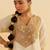 Ivory embroidered silk kurta set