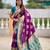 Magenta color beautiful woven designer meenakari banarasi silk saree