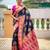 Morpich color beautiful woven designer meenakari banarasi silk saree