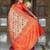 Red color kanjivaram silk woven designer graceful partywear saree
