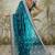 Rama color turkey fabric ready to wear bollywood style partywear saree