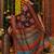 Black color linen cotton fabric resham woven designer partywear saree