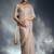 Ivory tissue organza saree with moti, cutdana & sequin work