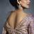 Lilac tissue organza saree with moti, cutdana & sequin work