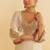 Ivory embroidered silk kurta set With Dupatta