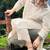 Geometric Yoke Design Pure Cotton Kurta With Trousers