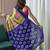 Mehendi pure mulmul cotton printed  fancy saree with blouse