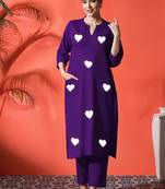  Women Ethnic Motifs Printed Pure Cotton Kurta with Trouser