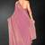 Pink color fendy silk two tone zarkan & cutdana work border fendy silk two tone saree with blouse