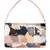 Multicolor sequin embroidered silk clutch