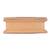 Gold beads embroidered silk clutch