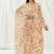 Multicolor printed georgette kaftan