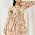 Multicolor printed georgette co ord set