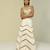 White plain silk jacket set