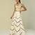 White plain silk jacket set