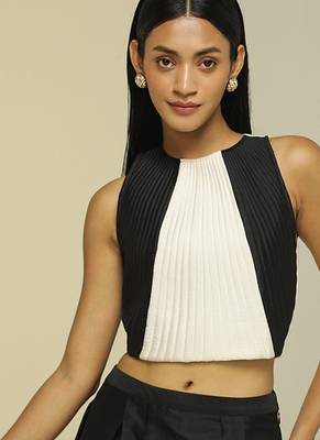 Black plain silk co ord set 4
