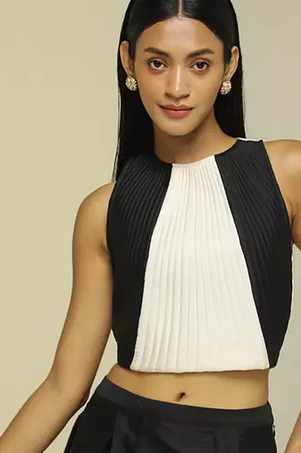 Black plain silk co ord set