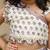 White cotton printed blouse and Lehenga for girls