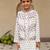 White cotton printed kurta dhoti and jacket for boys