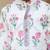Pink cotton printed kurta pajama for boys