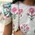 Blue cotton printed blouse and Lehenga for girls