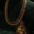 Gold plated temple necklace set